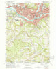 Binghamton West New York Historical topographic map, 1:24000 scale, 7.5 X 7.5 Minute, Year 1968