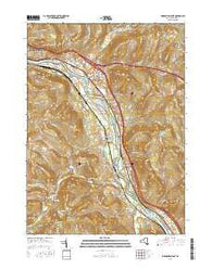 Binghamton East New York Current topographic map, 1:24000 scale, 7.5 X 7.5 Minute, Year 2016