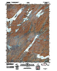 Bisby Lakes New York Historical topographic map, 1:24000 scale, 7.5 X 7.5 Minute, Year 2010