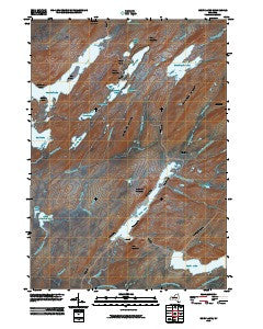 Bisby Lakes New York Historical topographic map, 1:24000 scale, 7.5 X 7.5 Minute, Year 2010