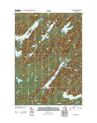 Bisby Lakes New York Historical topographic map, 1:24000 scale, 7.5 X 7.5 Minute, Year 2013