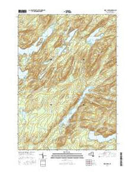 Bisby Lakes New York Current topographic map, 1:24000 scale, 7.5 X 7.5 Minute, Year 2016