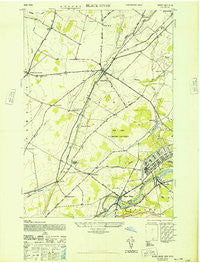 Black River New York Historical topographic map, 1:24000 scale, 7.5 X 7.5 Minute, Year 1948