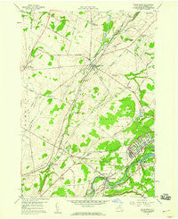 Black River New York Historical topographic map, 1:24000 scale, 7.5 X 7.5 Minute, Year 1958