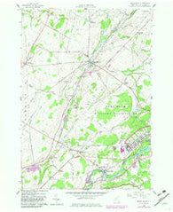 Black River New York Historical topographic map, 1:24000 scale, 7.5 X 7.5 Minute, Year 1958