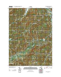 Black Creek New York Historical topographic map, 1:24000 scale, 7.5 X 7.5 Minute, Year 2013