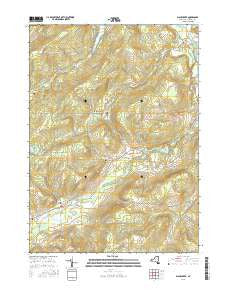 Black Creek New York Current topographic map, 1:24000 scale, 7.5 X 7.5 Minute, Year 2016