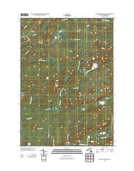 Black Creek Lake New York Historical topographic map, 1:24000 scale, 7.5 X 7.5 Minute, Year 2013