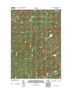 Black Creek Lake New York Historical topographic map, 1:24000 scale, 7.5 X 7.5 Minute, Year 2013