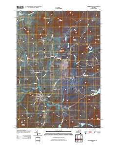 Bloomingdale New York Historical topographic map, 1:24000 scale, 7.5 X 7.5 Minute, Year 2010