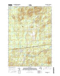 Bloomingdale New York Current topographic map, 1:24000 scale, 7.5 X 7.5 Minute, Year 2016