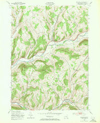 Bloomville New York Historical topographic map, 1:24000 scale, 7.5 X 7.5 Minute, Year 1943