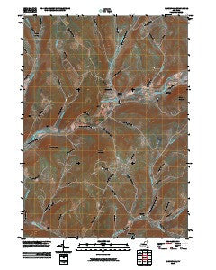 Bloomville New York Historical topographic map, 1:24000 scale, 7.5 X 7.5 Minute, Year 2010