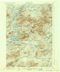 Blue Mountain New York Historical topographic map, 1:62500 scale, 15 X 15 Minute, Year 1903