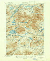 Blue Mountain New York Historical topographic map, 1:62500 scale, 15 X 15 Minute, Year 1903