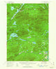 Blue Mountain New York Historical topographic map, 1:62500 scale, 15 X 15 Minute, Year 1954