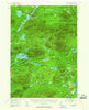 Blue Mountain New York Historical topographic map, 1:62500 scale, 15 X 15 Minute, Year 1954