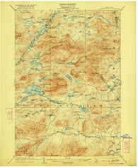 Blue Mountain New York Historical topographic map, 1:62500 scale, 15 X 15 Minute, Year 1903