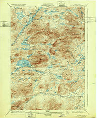 Blue Mountain New York Historical topographic map, 1:62500 scale, 15 X 15 Minute, Year 1903
