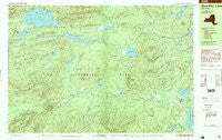 Blue Mtn Lake New York Historical topographic map, 1:25000 scale, 7.5 X 15 Minute, Year 1997