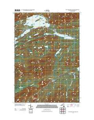 Blue Mountain Lake New York Historical topographic map, 1:24000 scale, 7.5 X 7.5 Minute, Year 2013
