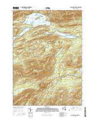 Blue Mountain Lake New York Current topographic map, 1:24000 scale, 7.5 X 7.5 Minute, Year 2016