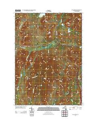 Blue Ridge New York Historical topographic map, 1:24000 scale, 7.5 X 7.5 Minute, Year 2013