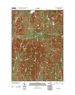 Blue Ridge New York Historical topographic map, 1:24000 scale, 7.5 X 7.5 Minute, Year 2013