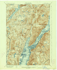 Bolton New York Historical topographic map, 1:62500 scale, 15 X 15 Minute, Year 1900