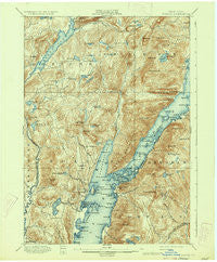Bolton New York Historical topographic map, 1:62500 scale, 15 X 15 Minute, Year 1900