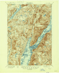 Bolton New York Historical topographic map, 1:62500 scale, 15 X 15 Minute, Year 1900