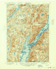 Bolton New York Historical topographic map, 1:62500 scale, 15 X 15 Minute, Year 1900