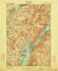 Bolton New York Historical topographic map, 1:62500 scale, 15 X 15 Minute, Year 1900
