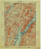 Bolton New York Historical topographic map, 1:62500 scale, 15 X 15 Minute, Year 1900