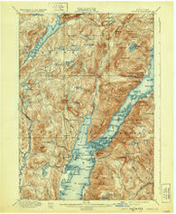 Bolton New York Historical topographic map, 1:62500 scale, 15 X 15 Minute, Year 1900