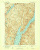 Bolton Landing New York Historical topographic map, 1:62500 scale, 15 X 15 Minute, Year 1958