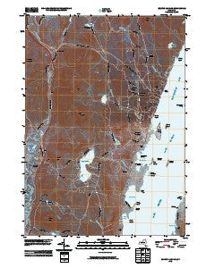 Bolton Landing New York Historical topographic map, 1:24000 scale, 7.5 X 7.5 Minute, Year 2010