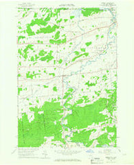 Bombay New York Historical topographic map, 1:24000 scale, 7.5 X 7.5 Minute, Year 1964