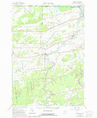 Bombay New York Historical topographic map, 1:24000 scale, 7.5 X 7.5 Minute, Year 1964