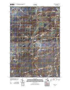 Bombay New York Historical topographic map, 1:24000 scale, 7.5 X 7.5 Minute, Year 2010