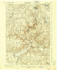 Boonville New York Historical topographic map, 1:62500 scale, 15 X 15 Minute, Year 1904