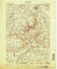Boonville New York Historical topographic map, 1:62500 scale, 15 X 15 Minute, Year 1904