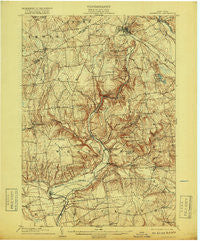 Boonville New York Historical topographic map, 1:62500 scale, 15 X 15 Minute, Year 1904