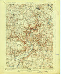 Boonville New York Historical topographic map, 1:62500 scale, 15 X 15 Minute, Year 1904