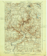Boonville New York Historical topographic map, 1:62500 scale, 15 X 15 Minute, Year 1904