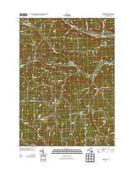 Borden New York Historical topographic map, 1:24000 scale, 7.5 X 7.5 Minute, Year 2013