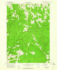 Boylston Center New York Historical topographic map, 1:24000 scale, 7.5 X 7.5 Minute, Year 1959