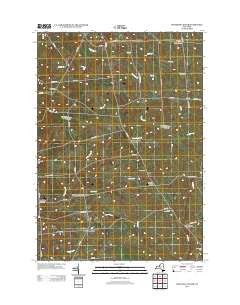 Boylston Center New York Historical topographic map, 1:24000 scale, 7.5 X 7.5 Minute, Year 2013