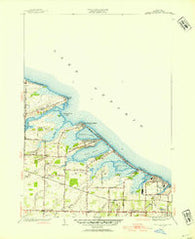 Braddock Heights New York Historical topographic map, 1:24000 scale, 7.5 X 7.5 Minute, Year 1952