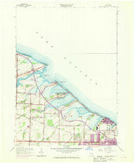 Braddock Heights New York Historical topographic map, 1:24000 scale, 7.5 X 7.5 Minute, Year 1952